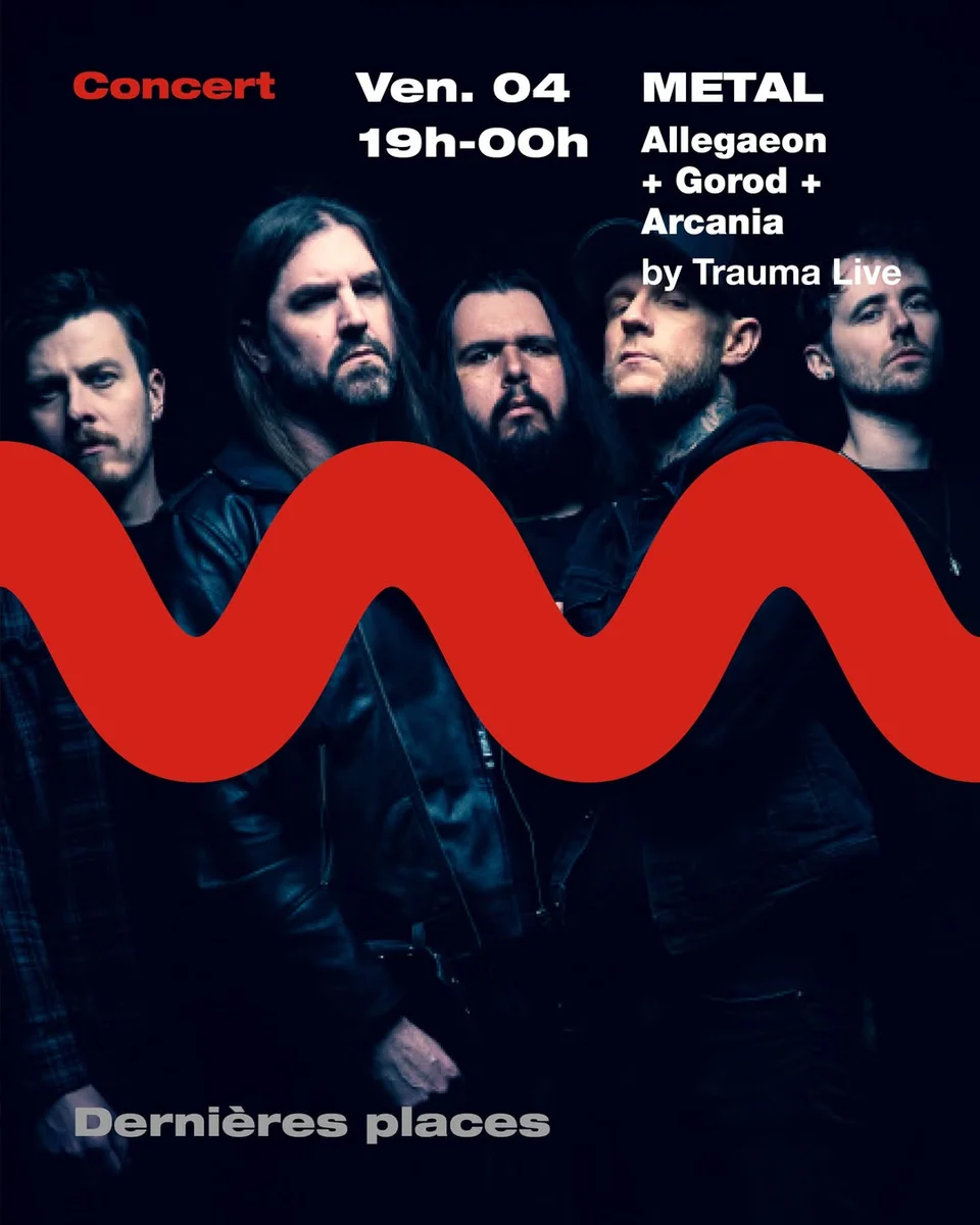 Concierto de Metal: Allegaeon + Gorod + Abysmal Dawn