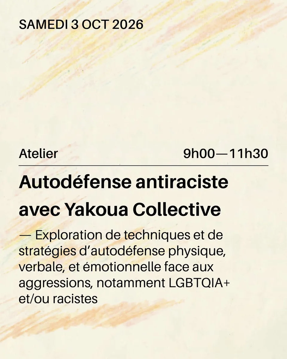 Anti-Racist Self-Defense Workshop with Yakoua Collective