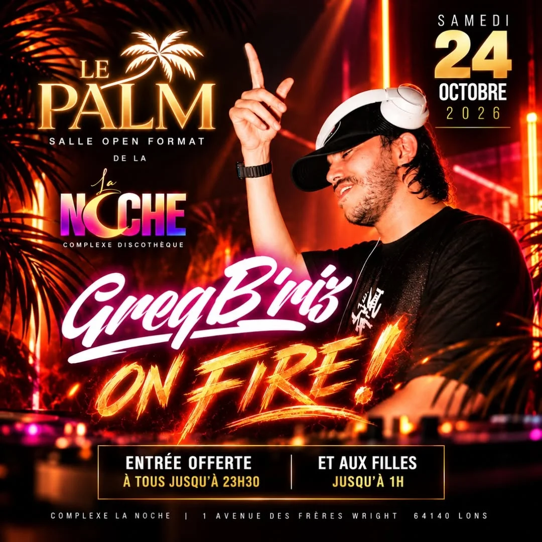 GREG BRIZ ON FIRE en La Noche