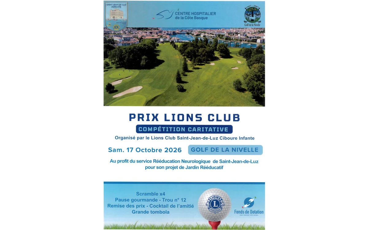 Golf: Lions Club Prize