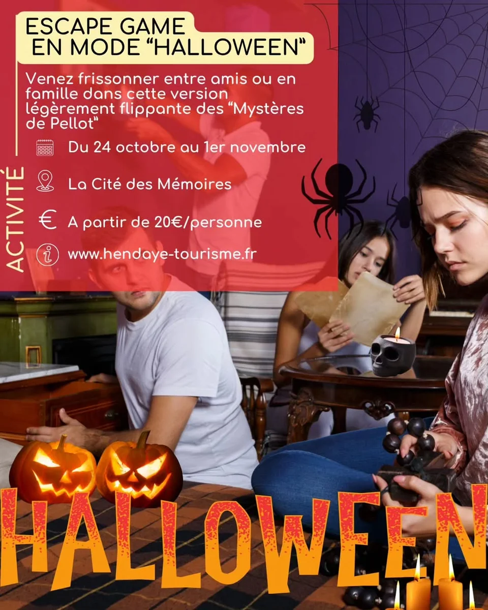 Halloween Escape Game at Cité des Mémoires