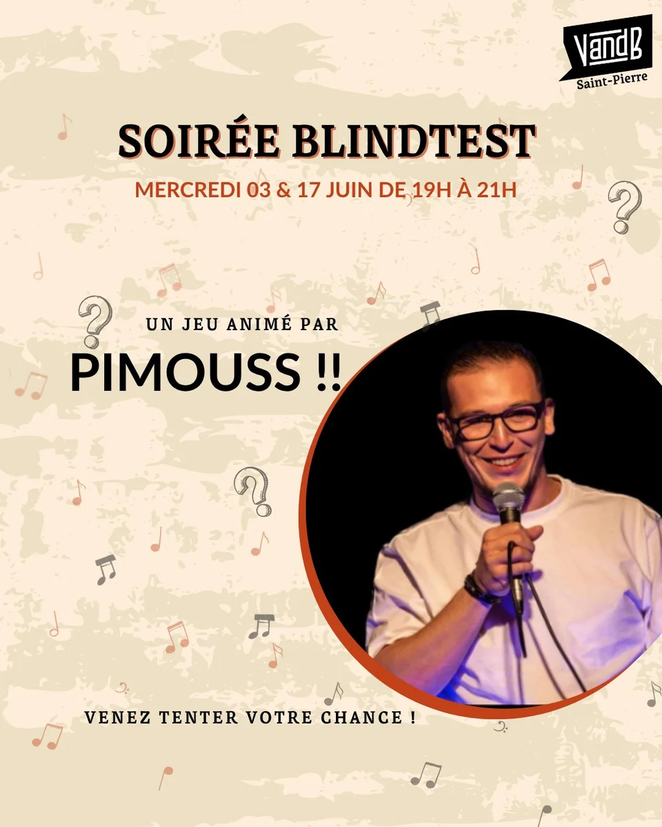 Soirée Blind Test avec Pimouss