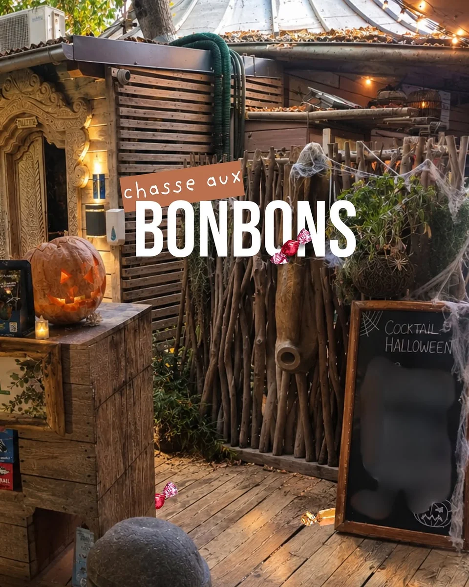 Chasse aux bonbons d’Halloween à L’Univert Plage