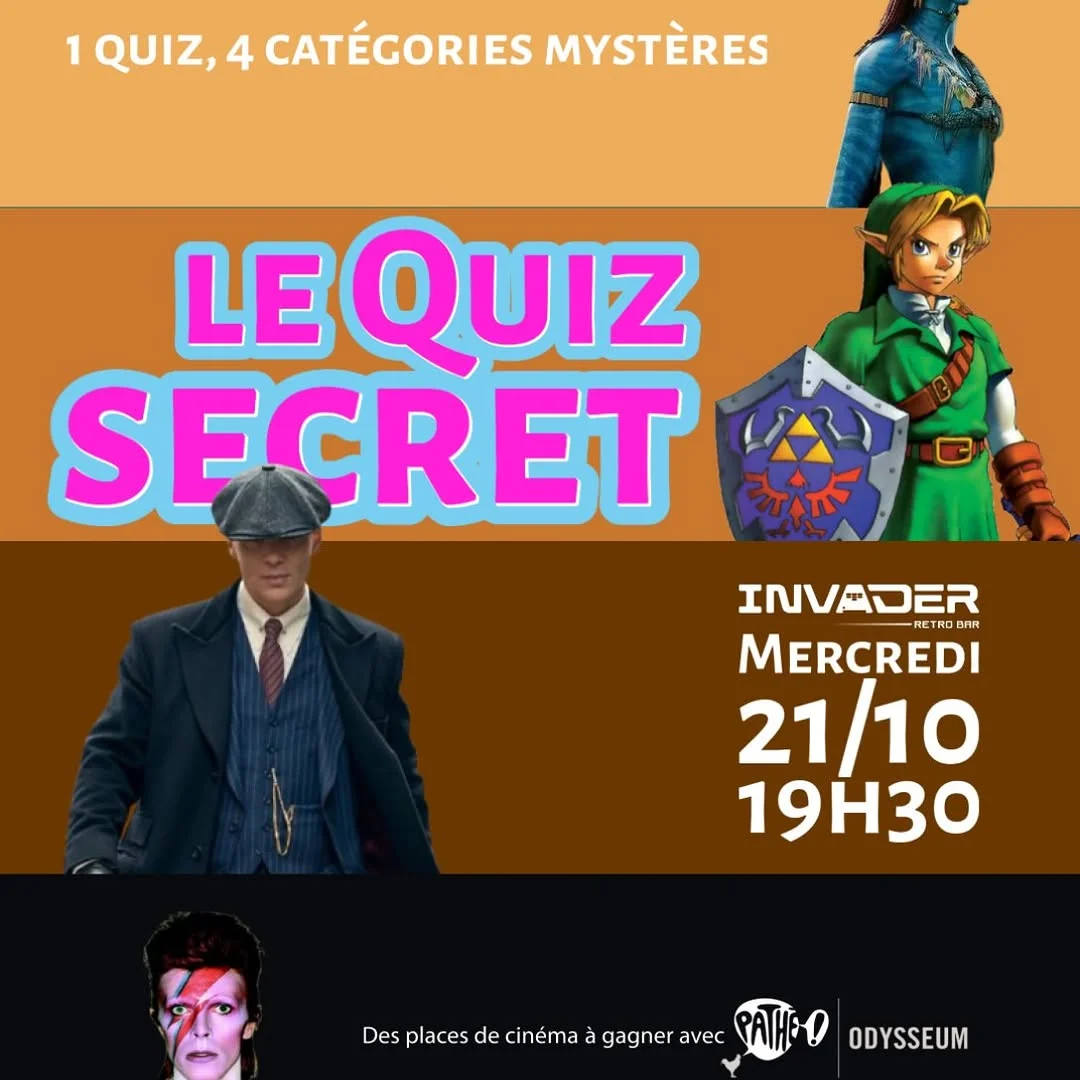 Le Quiz Secret - Grand Quiz Secret à l'Invasion
