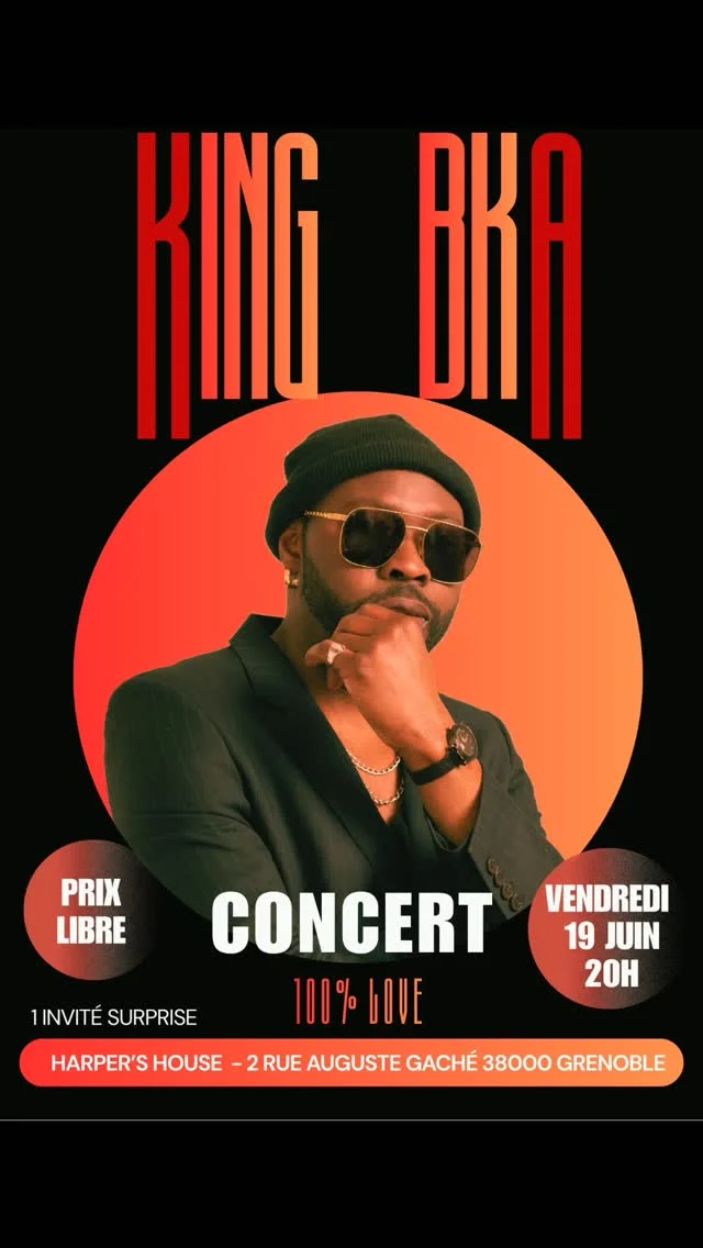 Concert live : King Bka (Harper’s House)