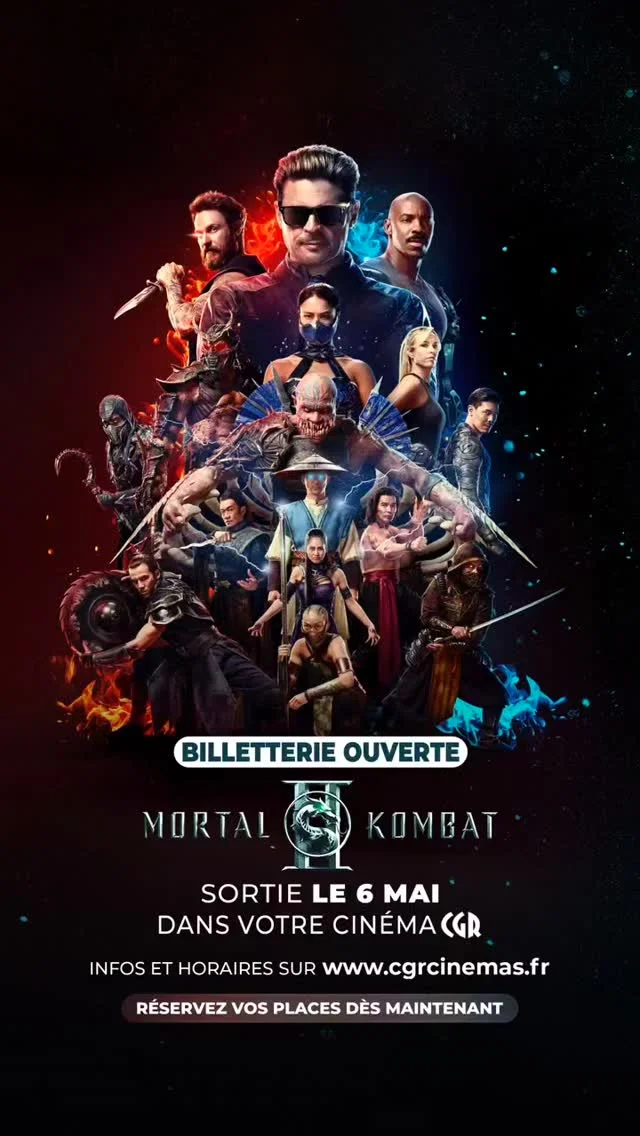 Sortie cinéma : Mortal Kombat II (ICE Immersive) au CGR Tarnos