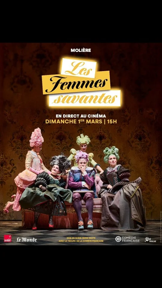 Comédie-Française au cinéma : « Les Femmes savantes » (Molière)