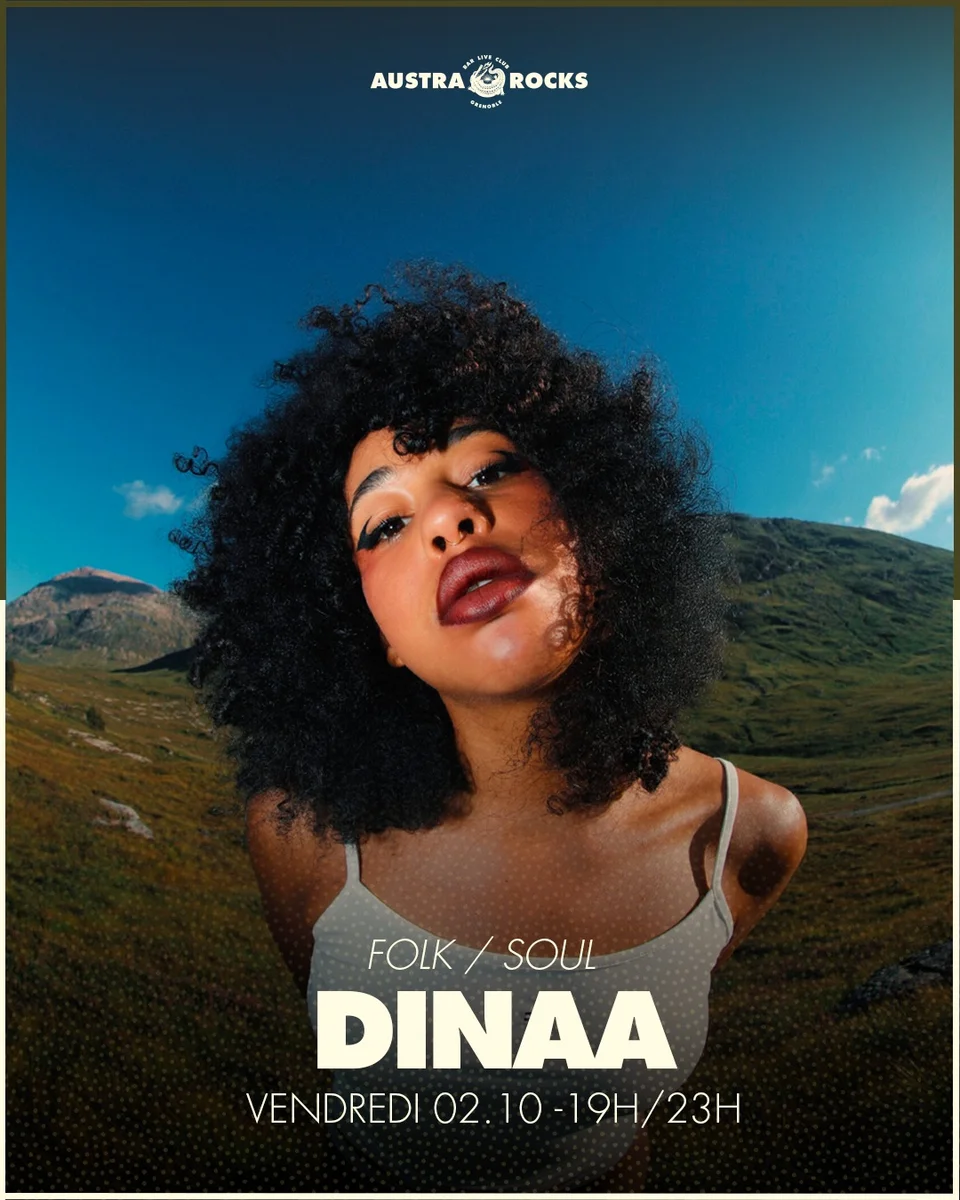 Dinaa en concierto en Austra Rocks — Grenoble