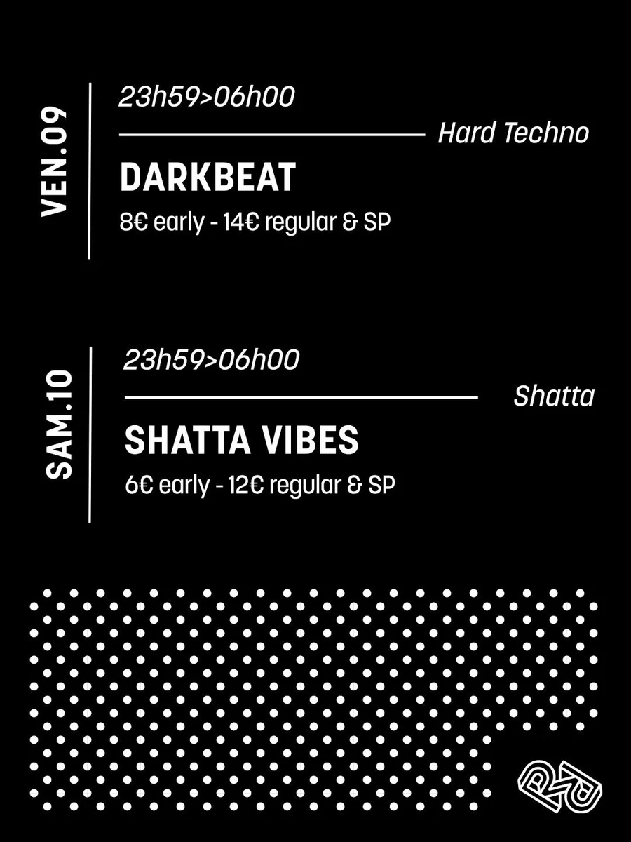 Soirée Hard Techno avec DARKBEAT