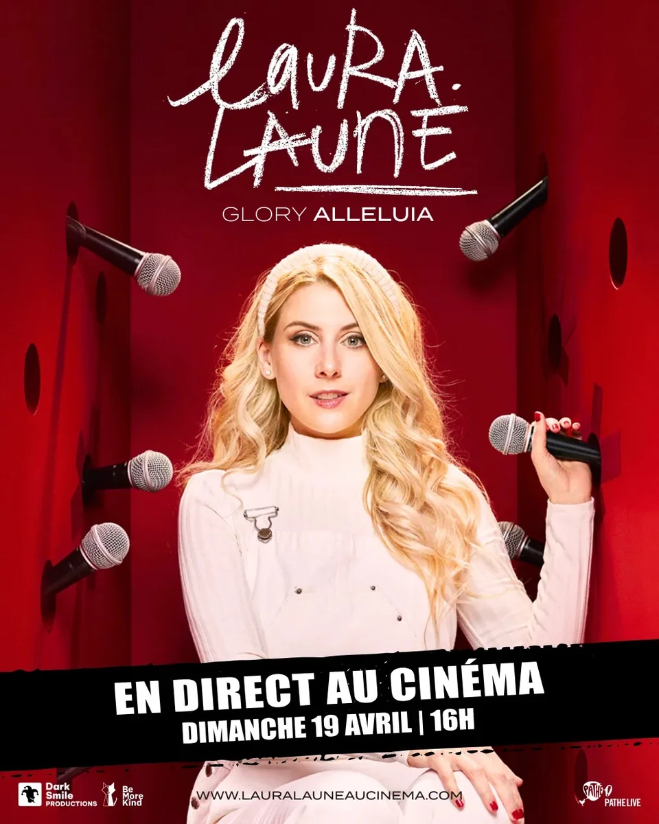 Laura Laune « Glory Alleluia » en direct au cinéma (Le Grand Club Dax)