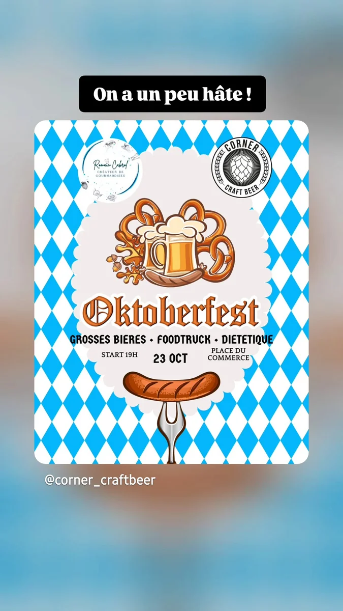Oktoberfest - Grosses bières, foodtruck et diététique
