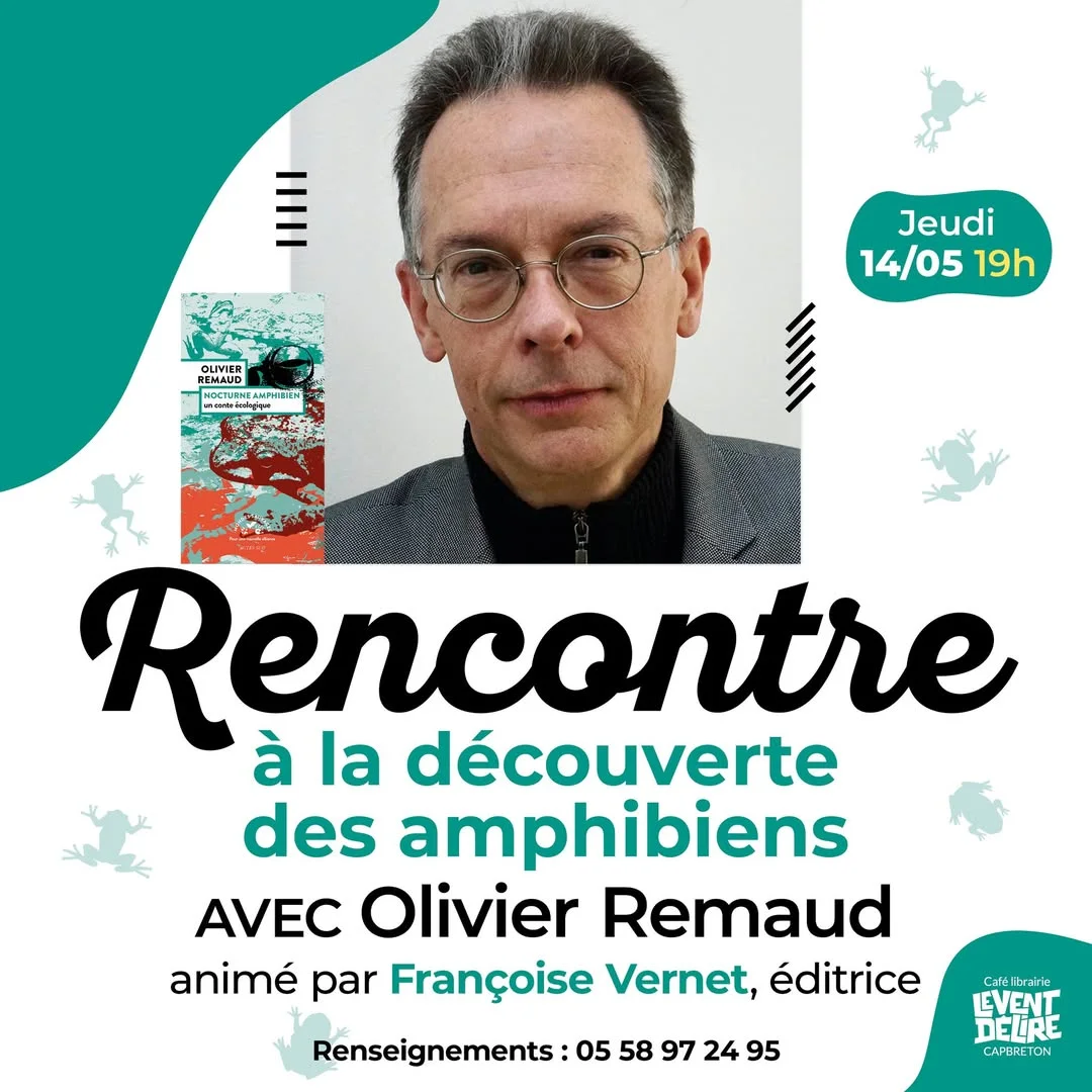 Rencontre « Nocturnes amphibiens » avec Olivier Remaud