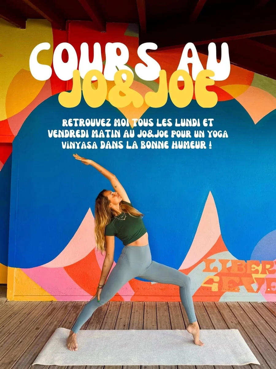 Cours de yoga Vinyasa au Jo&Joe Hossegor (saison 2026)