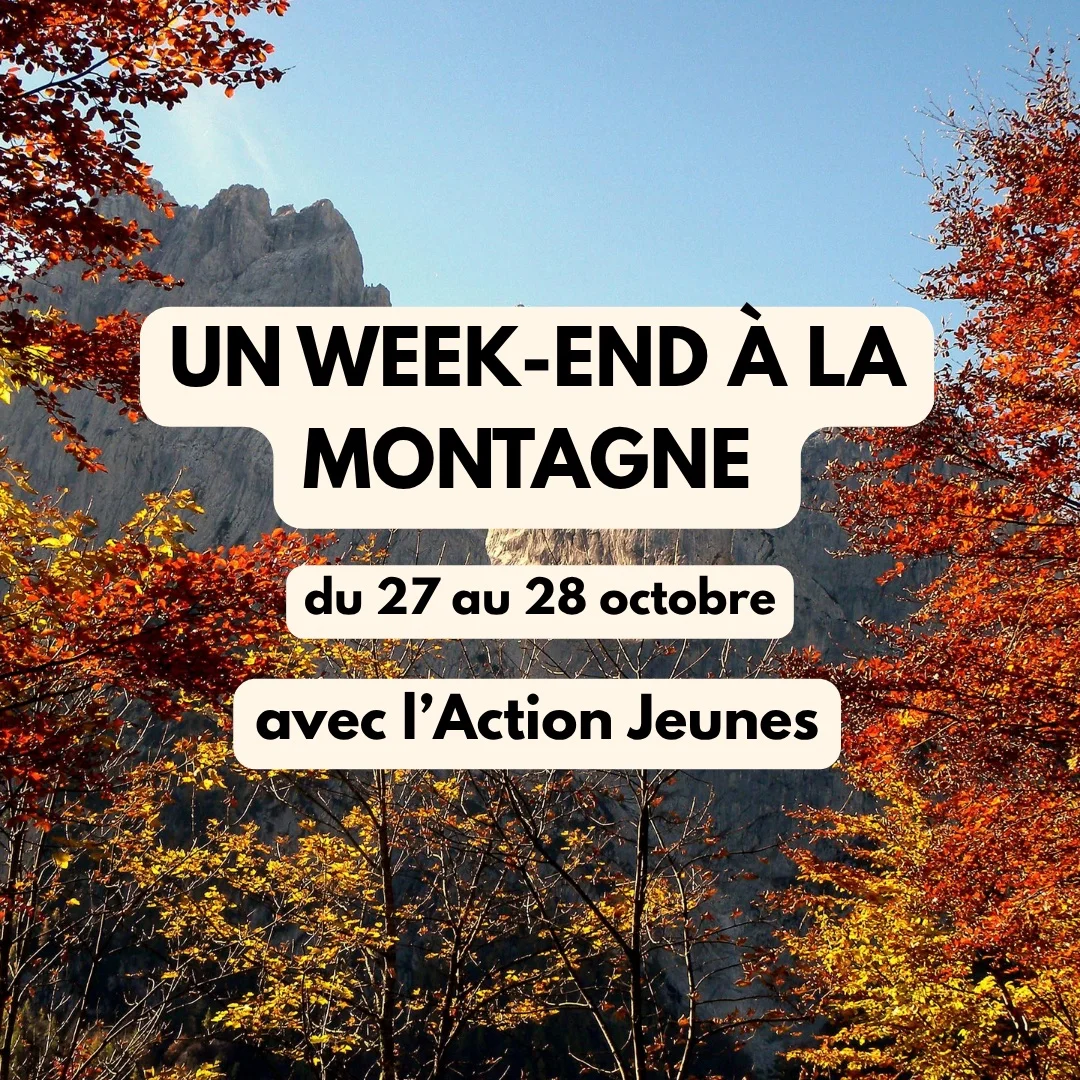 Weekend in the mountains with Action Jeunes