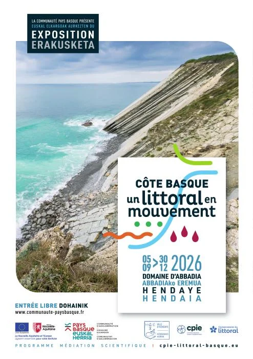 Guided tour of the exhibition - Côte basque, a changing coastline