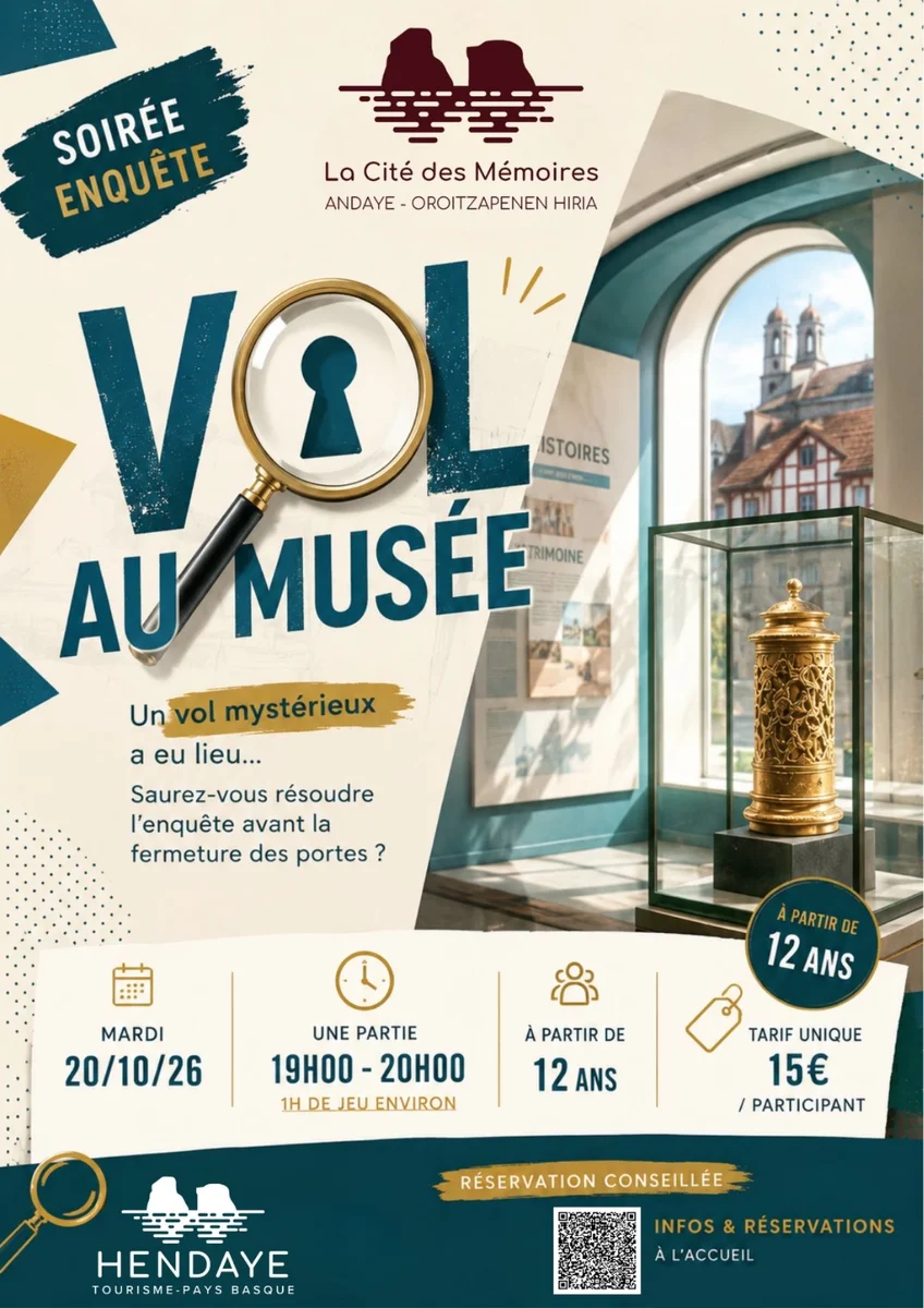 Children's Weeks - Giant Escape Game "Museum Heist"