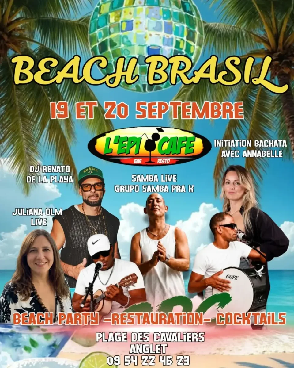 100% BRASIL - Journée Brésilienne avec Concerts Live