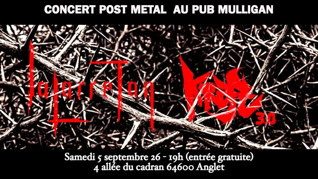 Concert Post Metal au Pub Mulligan