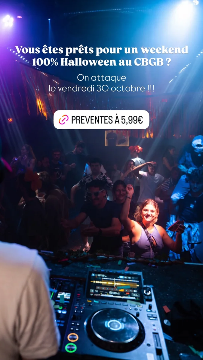 Noche 100% Halloween en el CBGB