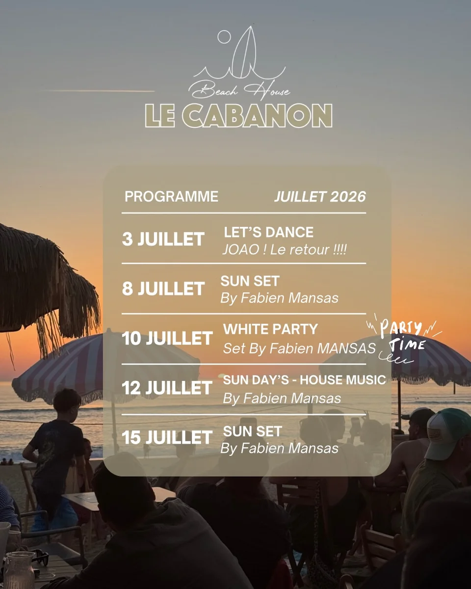 SUN SET avec Fabien Mansas : Soirée Décontractée & House Music
