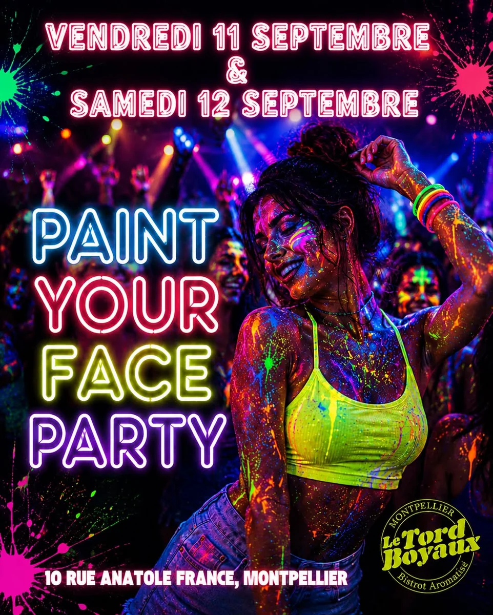 Paint Your Face Party - Viernes 11 de septiembre