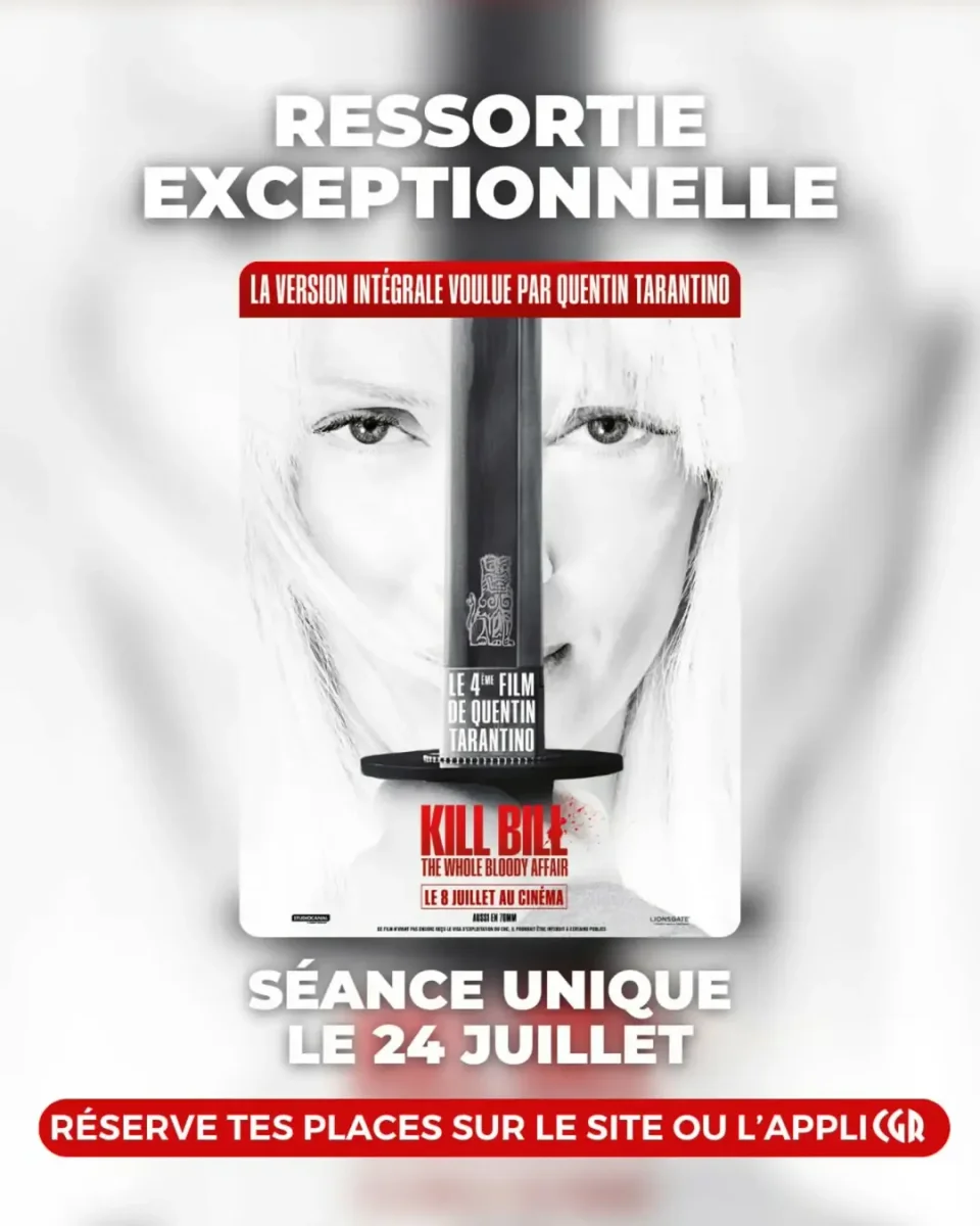 KILL BILL : THE WHOLE BLOODY AFFAIR - Séance unique au cinéma