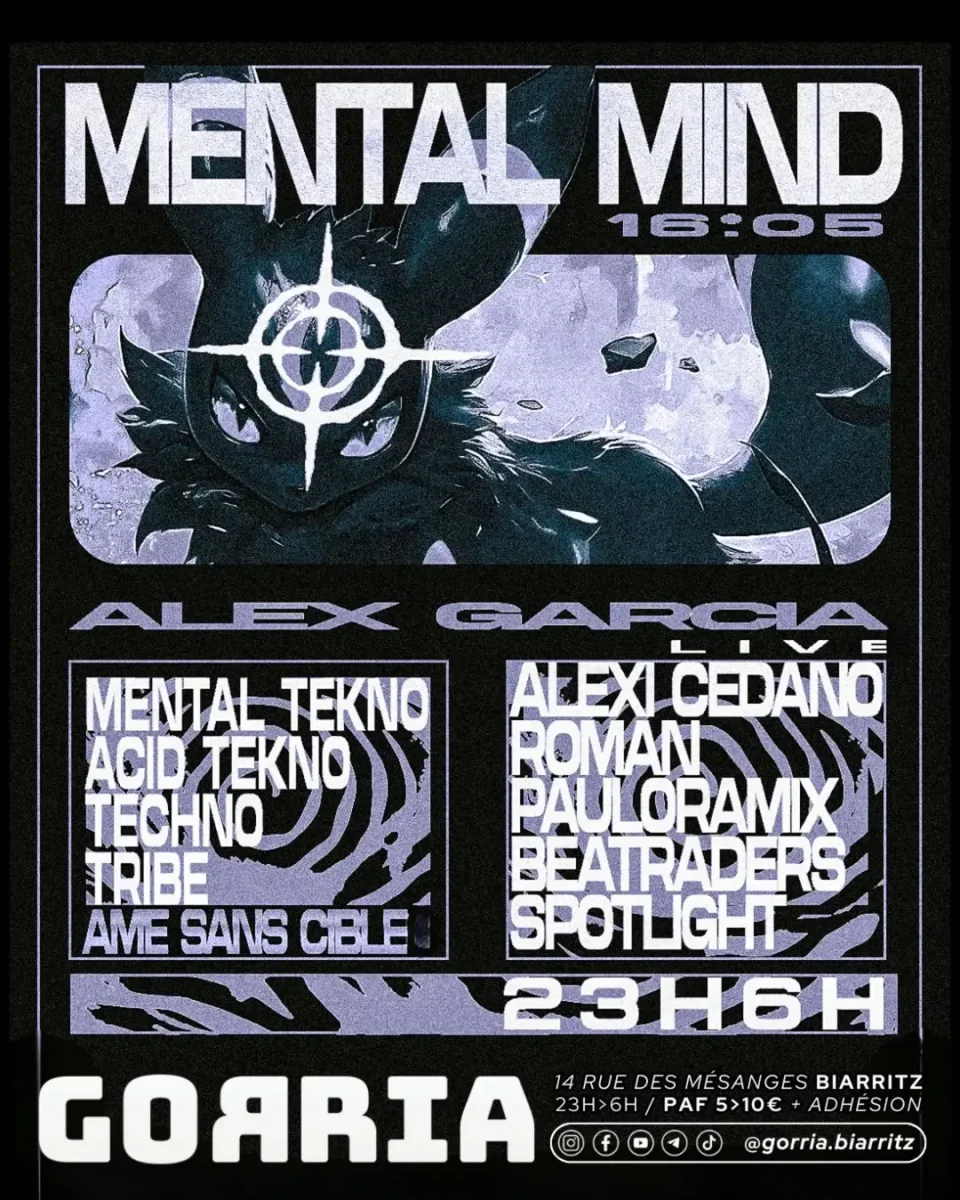 Mental Mind x Âme sans cible (nuit tekno)