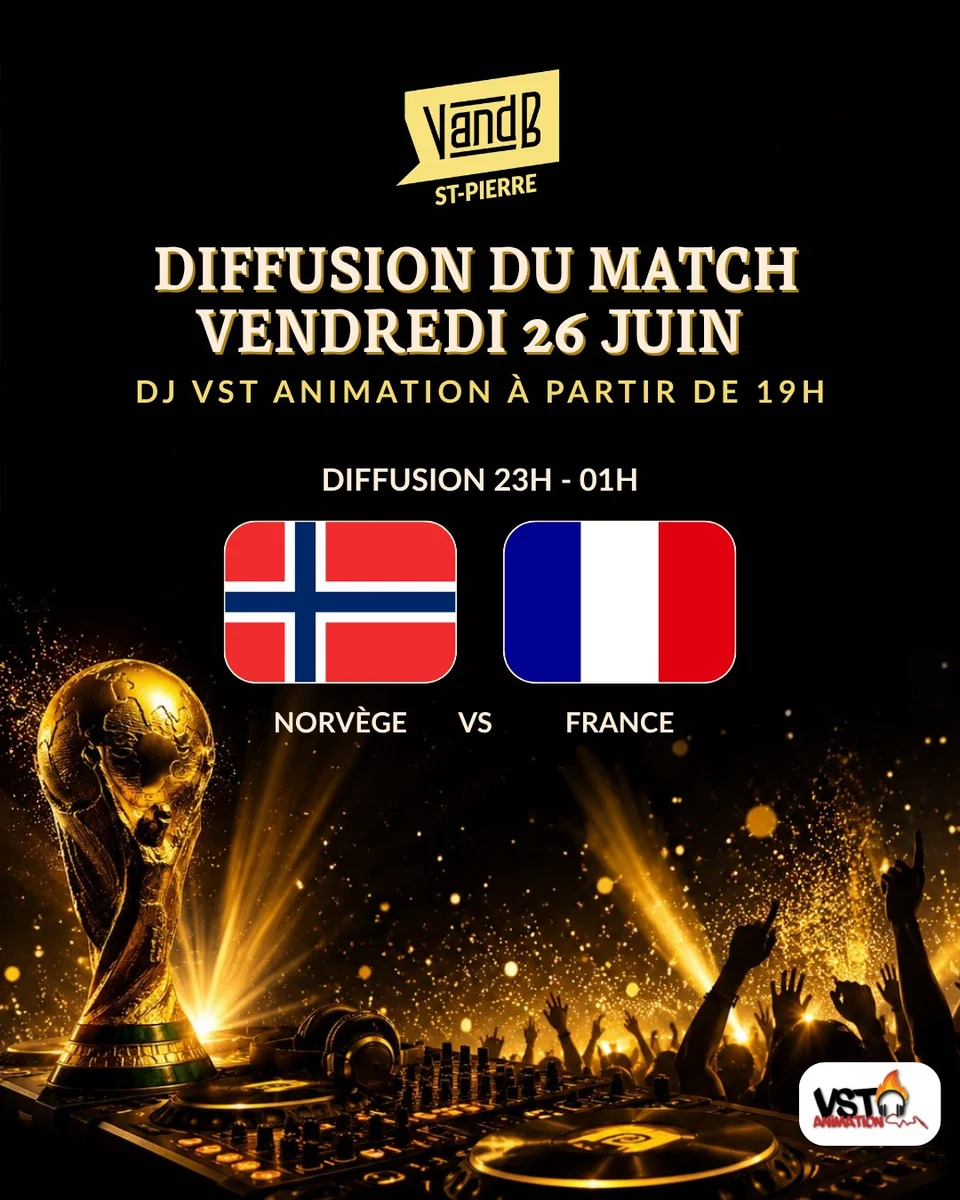 DJ VST Animation & Norvège – France au V and B