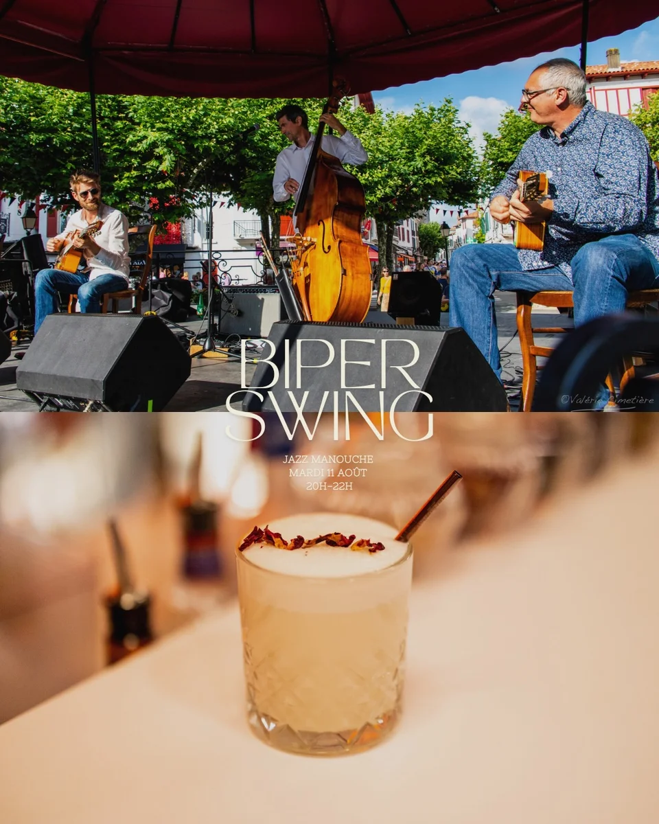 Soirée jazz manouche avec Biper Swing à Hossegor