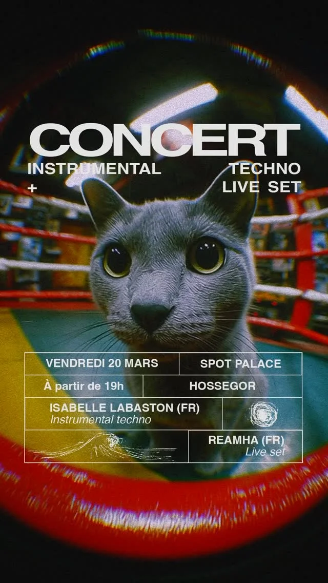 Concert techno instrumentale & live set au Spot Palace (Hossegor)