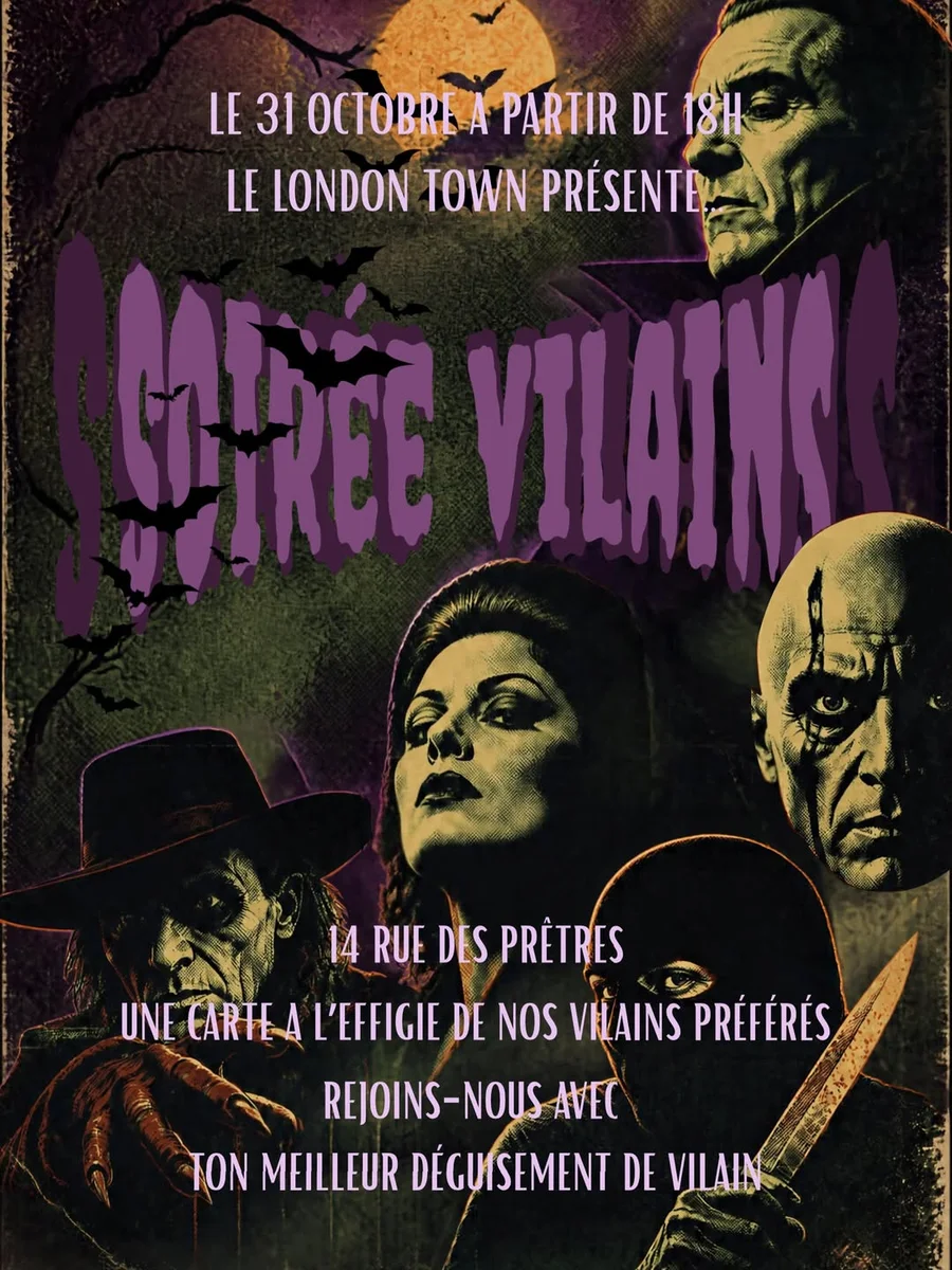 Soirée Halloween au London Town