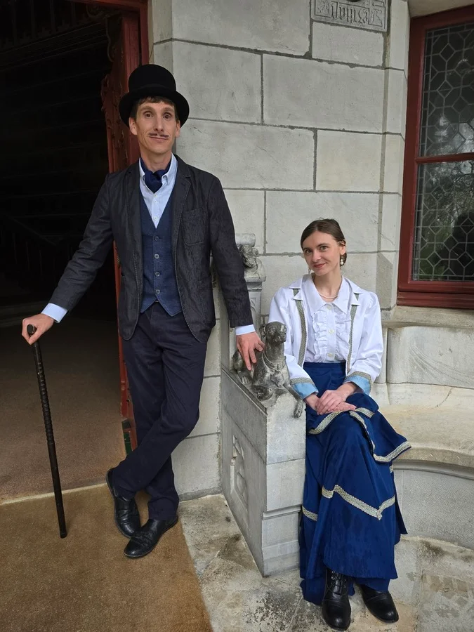 Costumed tour of Château Abbadia