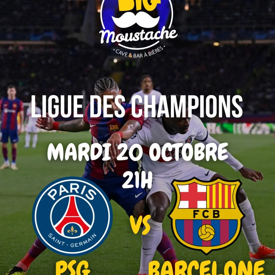 PSG vs FC Barcelona - Liga de Campeones de la UEFA