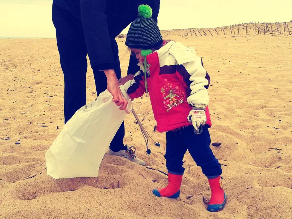 Limpieza de playa