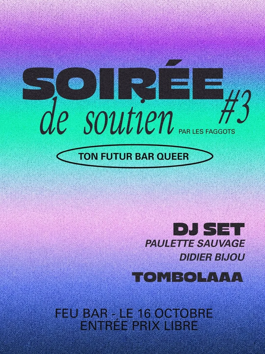 Support Party #3 for your future queer bar