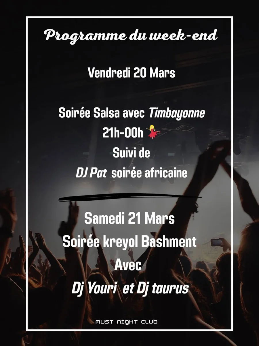 Soirée Salsa & Africaine (Timbayonne + DJ Pat)