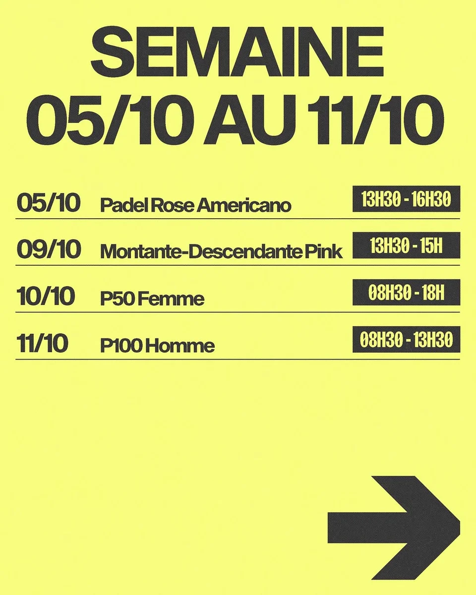 Tournoi Montante-Descendante Pink