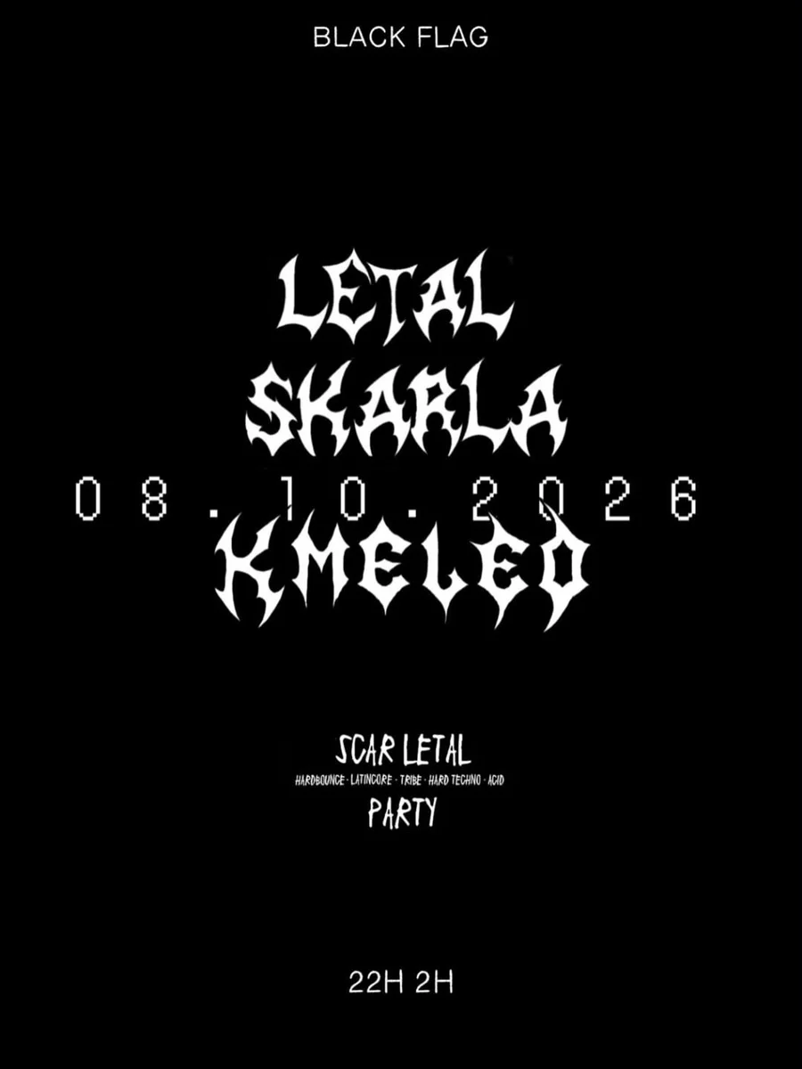 SCAR LETAL PARTY au Blackflag Bar
