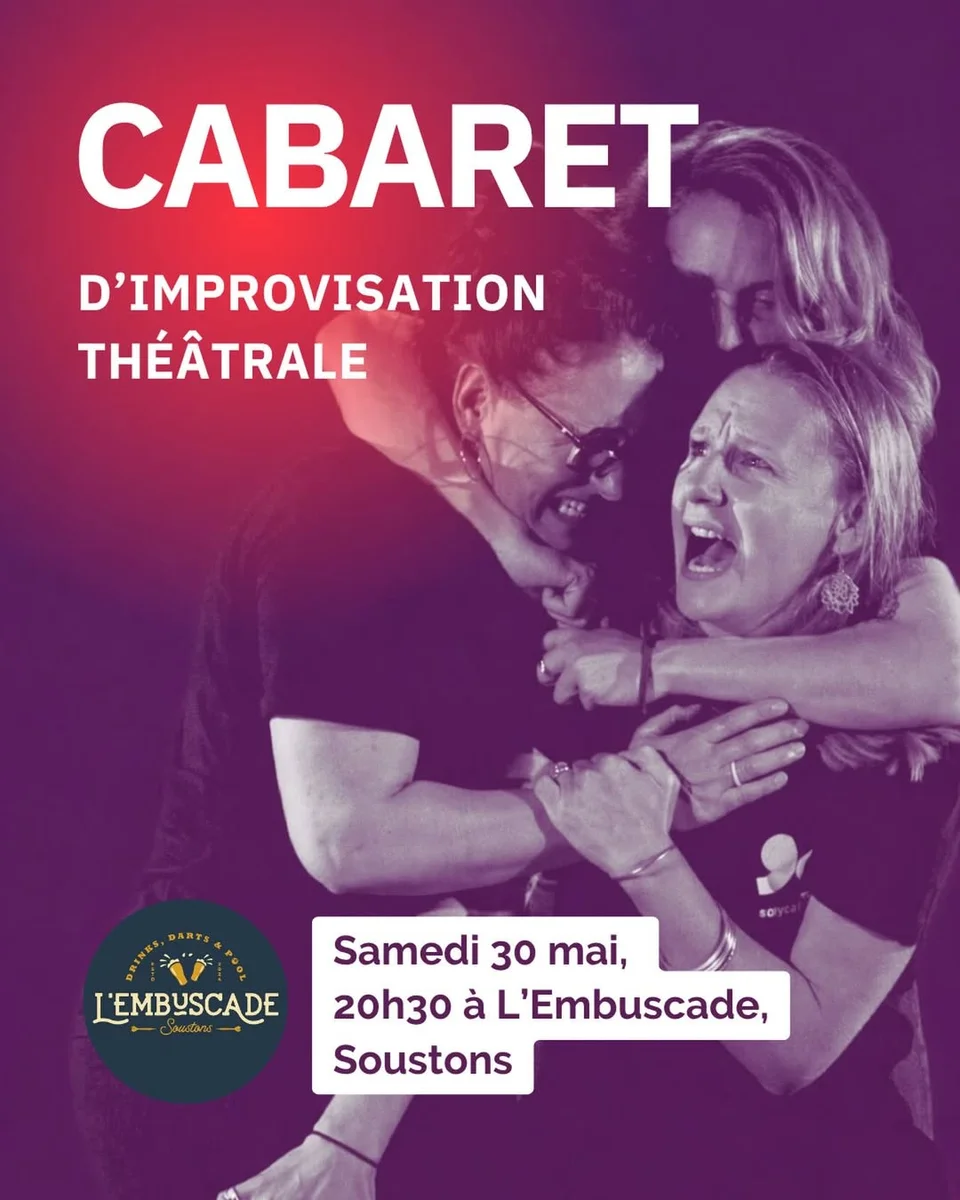 Cabaret d’improvisation théâtrale Solycate à L’Embuscade (Soustons)