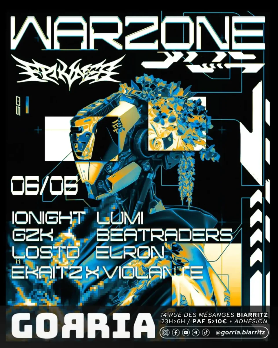 WARZONE (Epiknes) — nuit hard techno à GOЯRIA