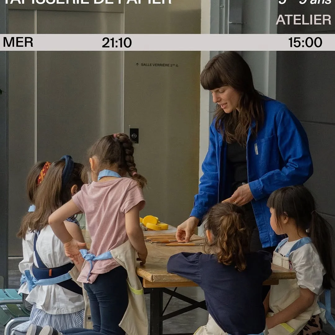 La tapisserie de papier - Atelier créatif pour enfants