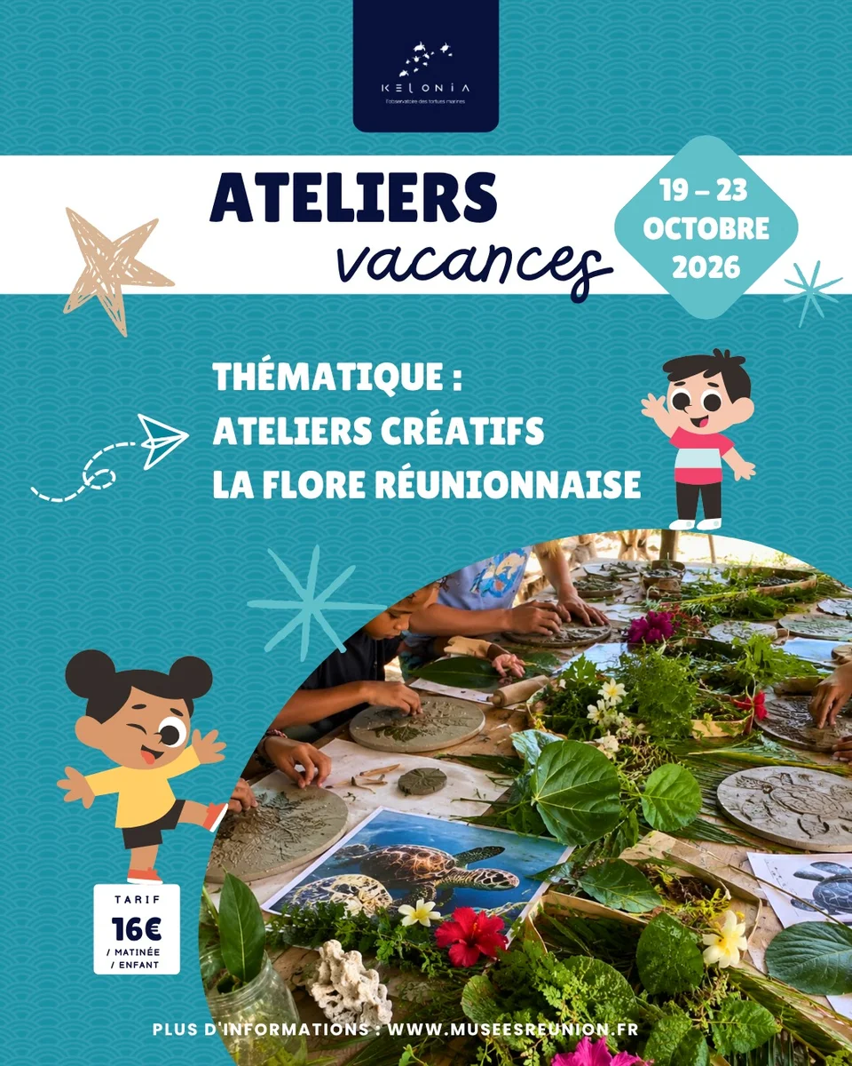 Ateliers créatifs : la flore réunionnaise
