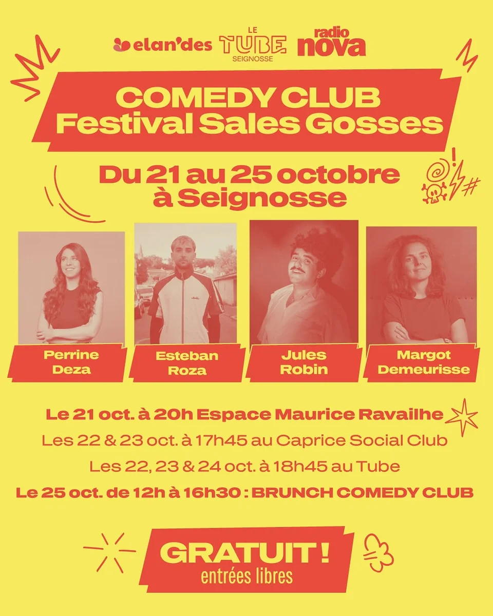 Sales Gosses Festival - Comedy Club at Caprice Social Club