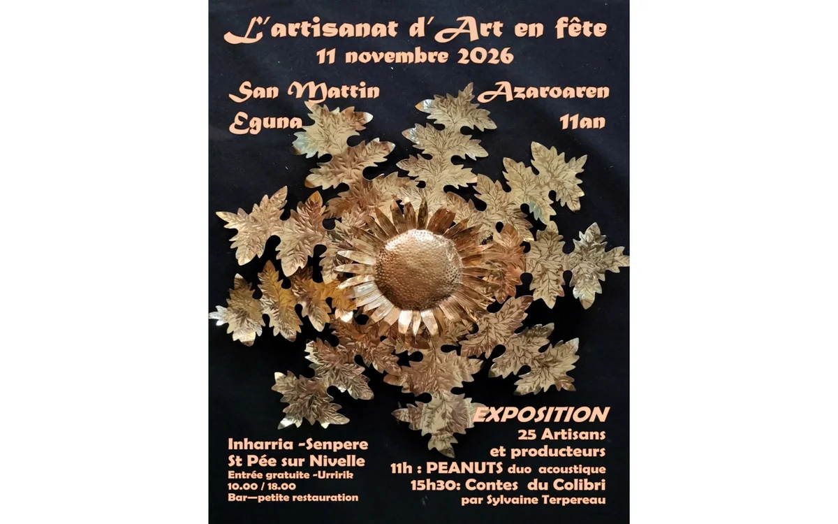 La artesanía de arte en fiesta: San Martin eguna