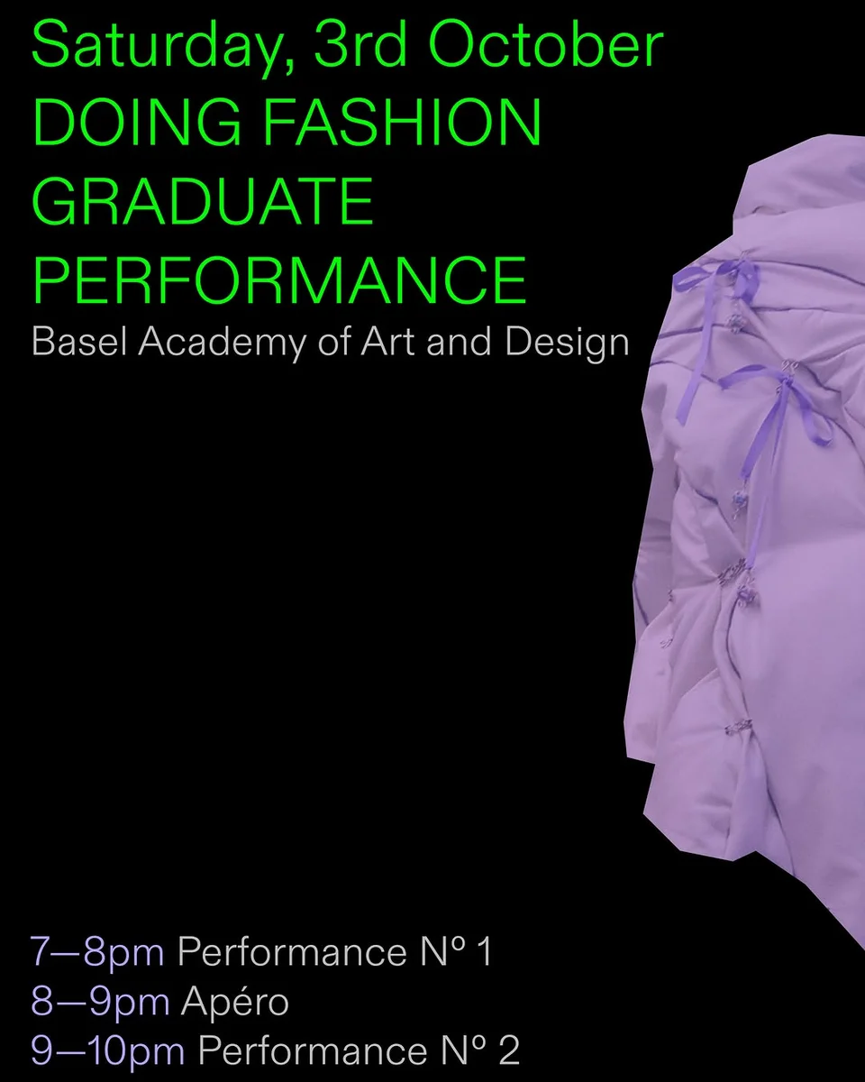 DOING FASHION : Graduate Performance (sur invitation)