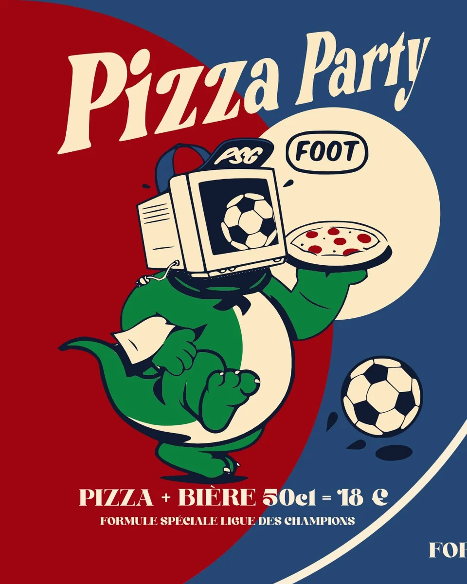 Demi-finale de Ligue des Champions sur grand écran : Paris SG vs Bayern + formule pizza & pinte