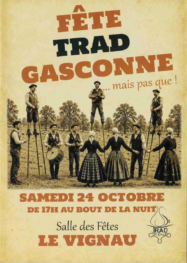 Fiesta tradicional y gascona