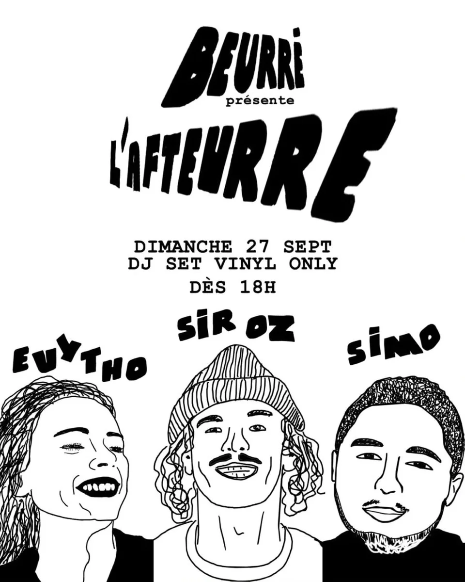 AFTEURRE : DJ SET Vinyl Only chez BEURRÉ