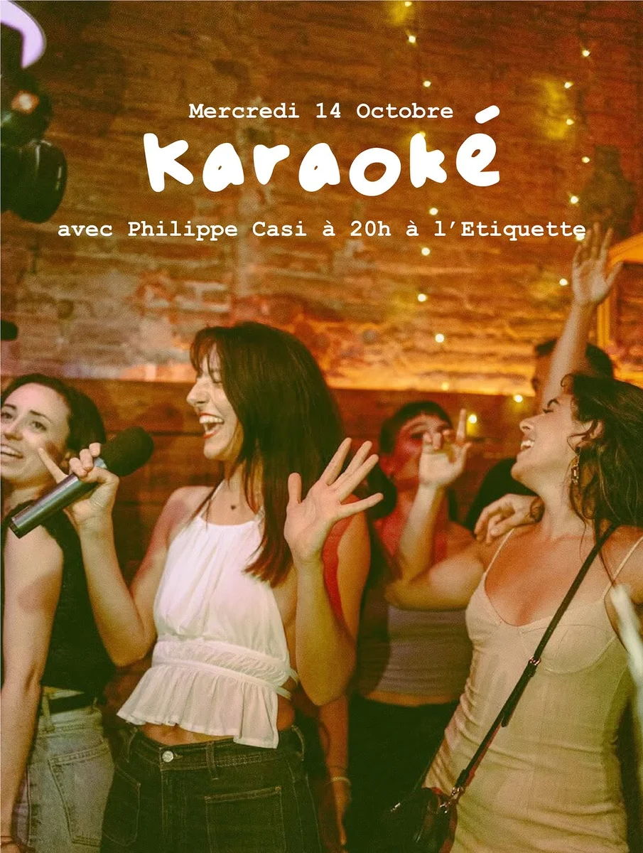 Soirée karaoké avec Philippe Casi