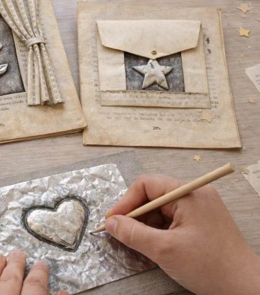 Las Vacaciones en la Mediathèque: Talleres « Historias en relieve: Libros y metal mágico » con Hello Art